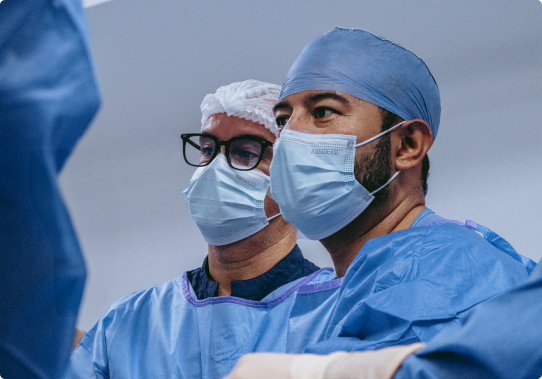 Atención médica y quirúrgica